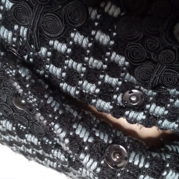 Freeway knitted style pea coat - Picture 6 of 13